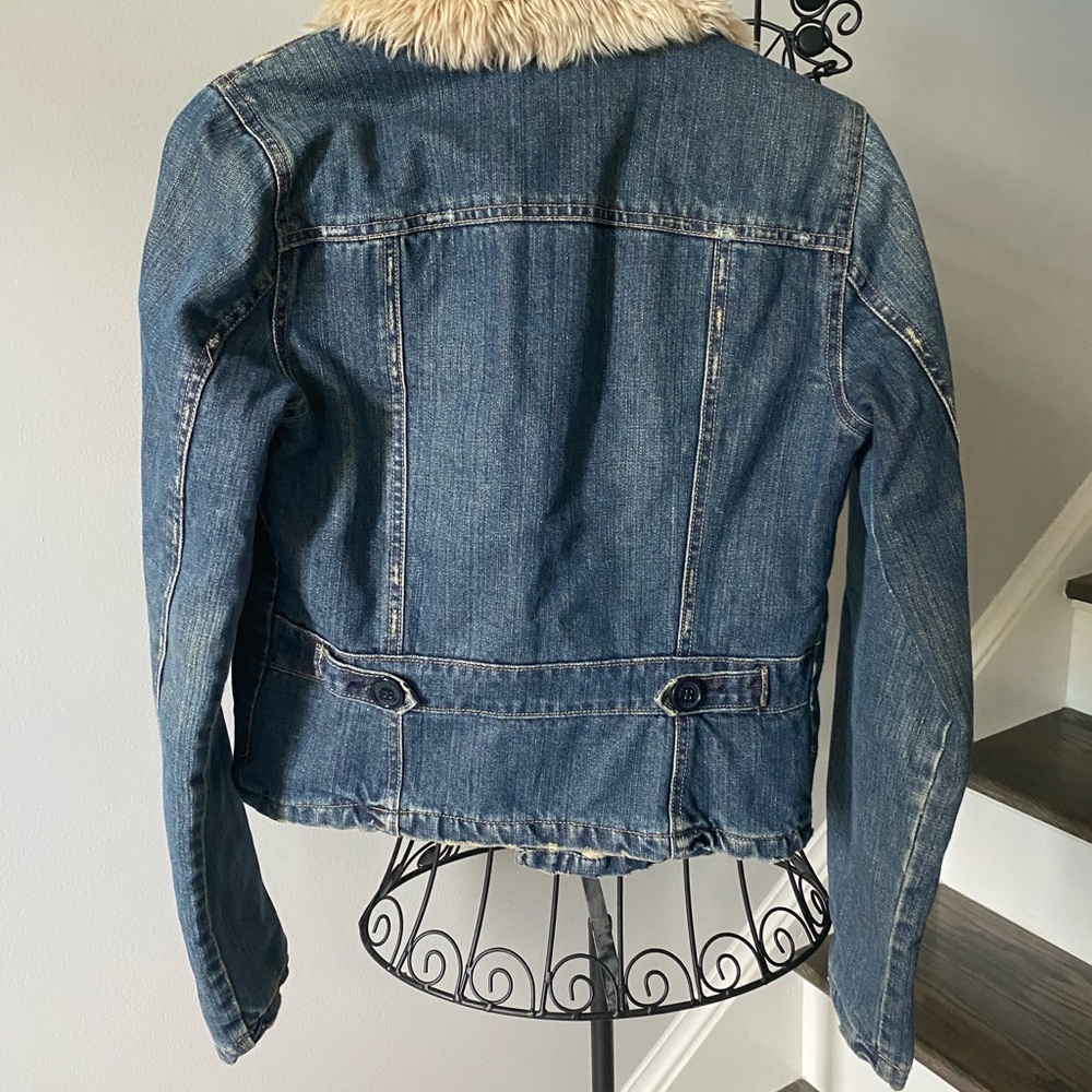 Abercrombie Kids Jeans Button Up Jacket Size Large - Picture 11 of 11